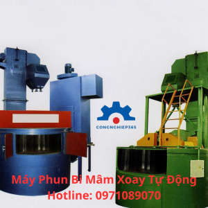 Máy Phun Bi Mâm Xoay Tự Động