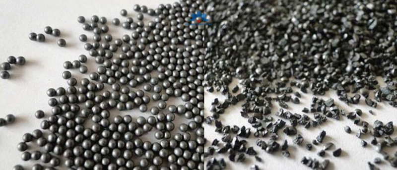 Bảng mẫu hạt bi phun