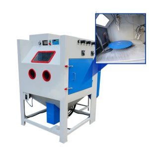 Máy phun cát lồng xoay là gì