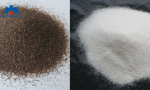 sử dụng vật liệu phun cát
