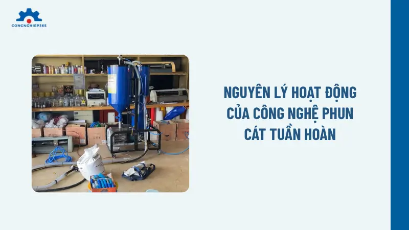 Nguyên lý hoạt động của công nghệ phun cát tuần hoàn